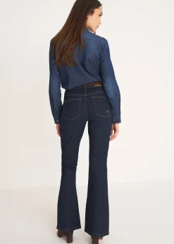 Camomilla Milano Jeans-Pantalone Cindy modello flare