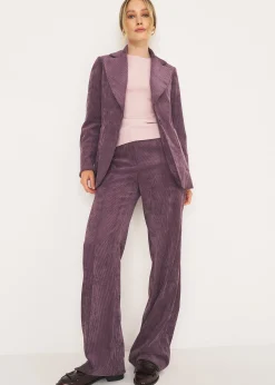 Camomilla Milano Tailleur|Pantaloni-Pantalone Giorgia-N in velluto