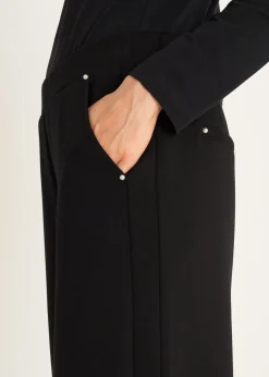 Camomilla Milano Pantaloni-Pantaloni Pablo in maglia con perle