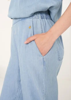 Camomilla Milano Pantaloni-Pantaloni Poke effetto denim
