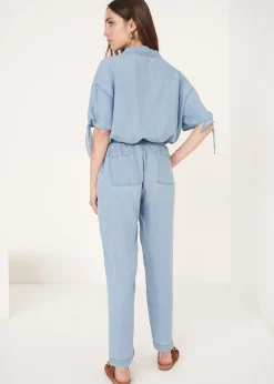 Camomilla Milano Pantaloni-Pantaloni Poke effetto denim