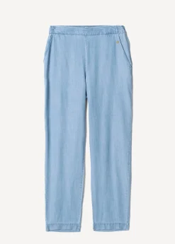 Camomilla Milano Pantaloni-Pantaloni Poke effetto denim