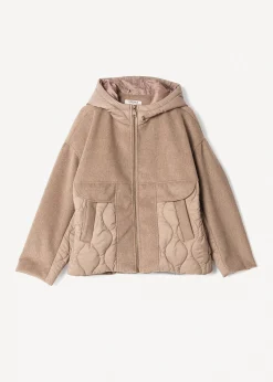 Camomilla Milano Piumini-Piumino Paiper corto con cappuccio