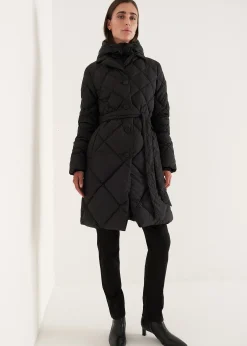 Camomilla Milano Piumini-Piumino Pat trapuntato a rombi con gilet staccabil