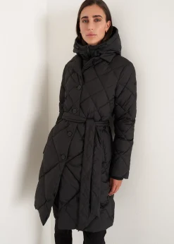 Camomilla Milano Piumini-Piumino Pat trapuntato a rombi con gilet staccabil