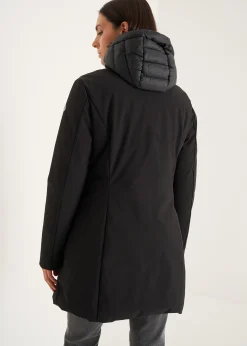 Camomilla Milano Piumini-Piumino Percy con cappuccio trapuntato