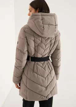 Camomilla Milano Piumini-Piumino Piky con cintura