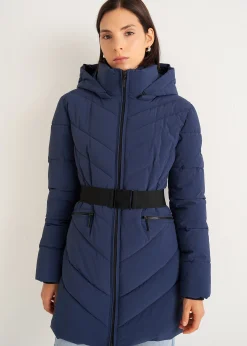 Camomilla Milano Piumini-Piumino Piky con cintura