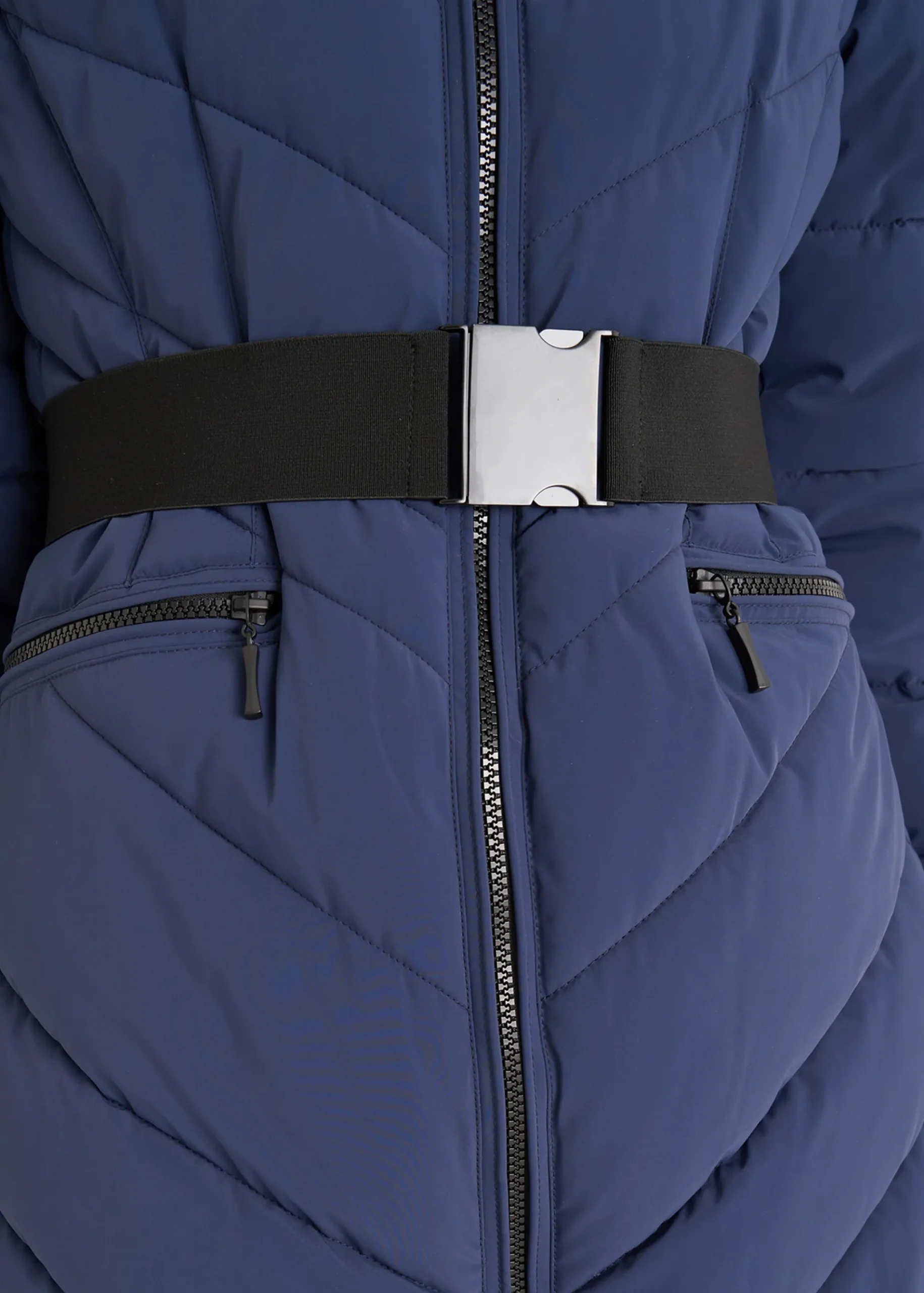 Camomilla Milano Piumini-Piumino Piky con cintura