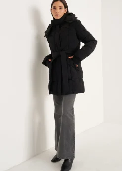 Camomilla Milano Piumini-Piumino Prince con cintura