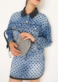 Camomilla Milano Borse-Pochette Barbara con cristalli