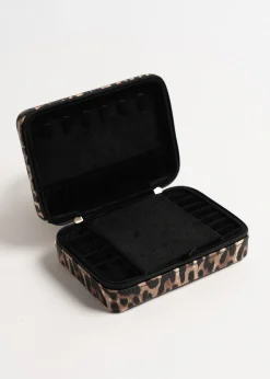 Camomilla Milano Portafogli E Beauty-Portagioielli Baylie in ecopelle animalier