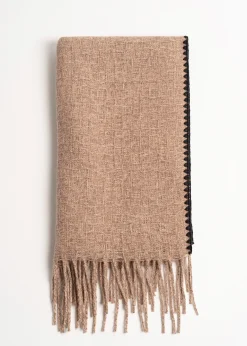 Camomilla Milano Sciarpe E Foulard-Sciarpa Shaggy con bordo a contrasto