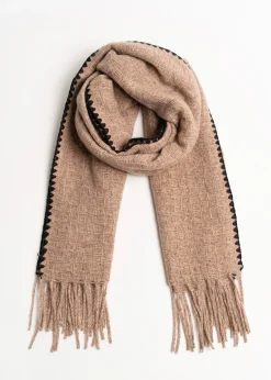 Camomilla Milano Sciarpe E Foulard-Sciarpa Shaggy con bordo a contrasto