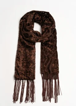 Camomilla Milano Sciarpe E Foulard-Sciarpa Shannon animalier devoré