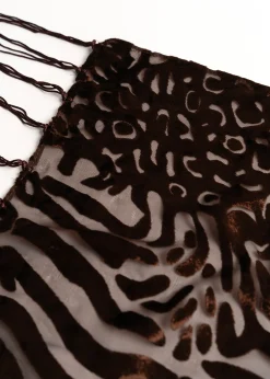Camomilla Milano Sciarpe E Foulard-Sciarpa Shannon animalier devoré