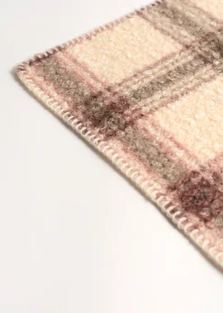 Camomilla Milano Sciarpe E Foulard-Sciarpa Shiny maxi check shearling