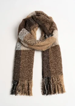 Camomilla Milano Sciarpe E Foulard-Sciarpa Sonya macro check bouclé