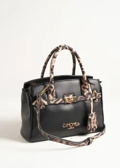 Camomilla Milano Borse-Shopping Belly Small animalier
