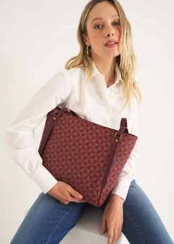 Camomilla Milano Borse-Shopping Bely in ecopelle fantasia