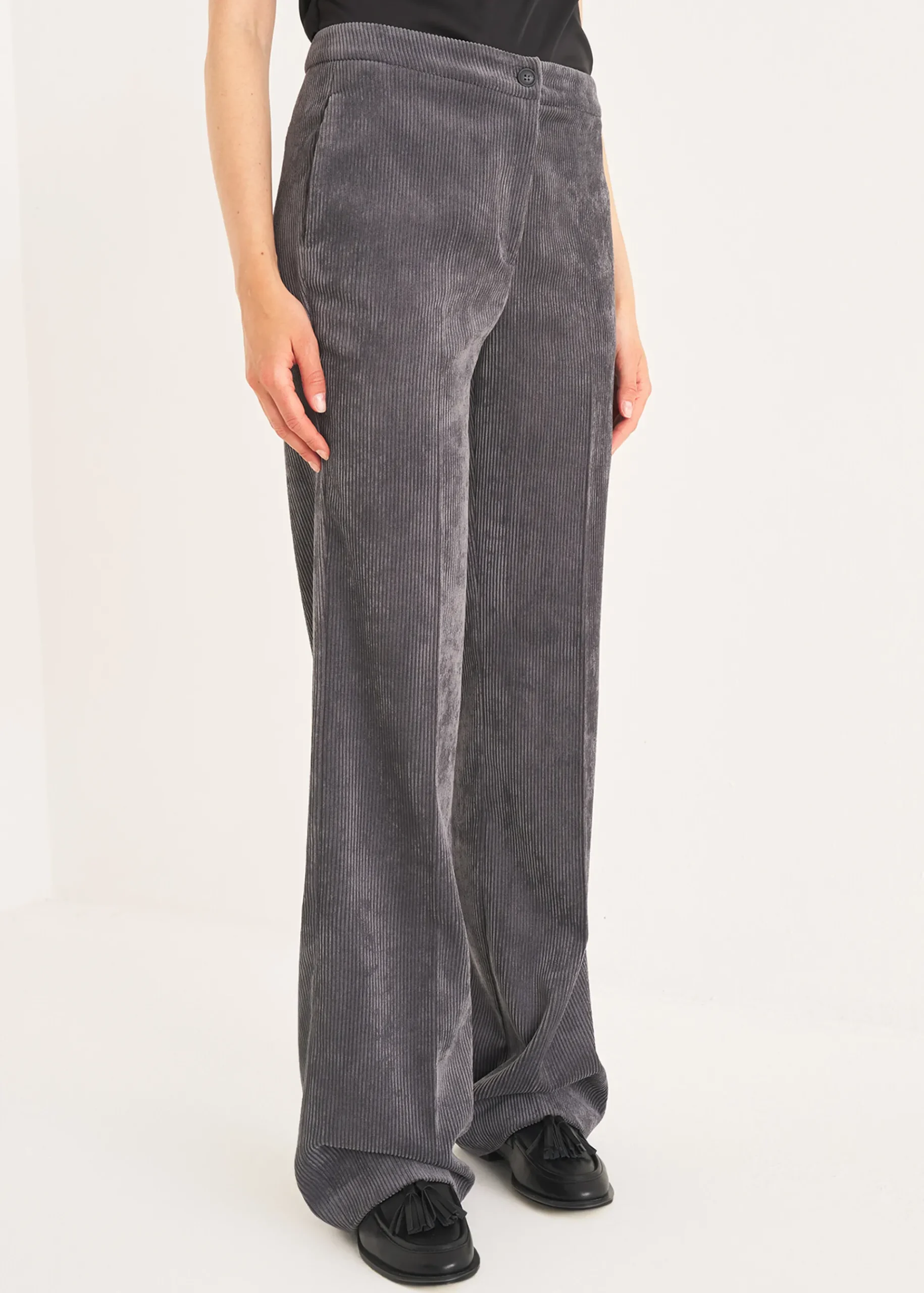 Camomilla Milano Pantaloni-Tailleur in Velluto a Coste