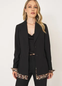 Camomilla Milano Pantaloni-Tailleur Maculato con Pantalone a Gamba Stretta