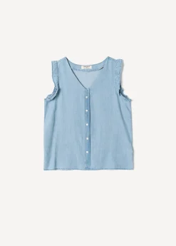 Camomilla Milano Top-Top Tally in lyocell