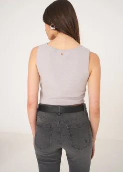 Camomilla Milano Top-Top Trevis scollo squadrato