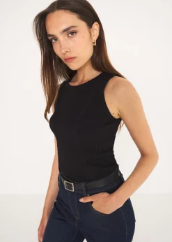 Camomilla Milano Top-Top Troisi a costine