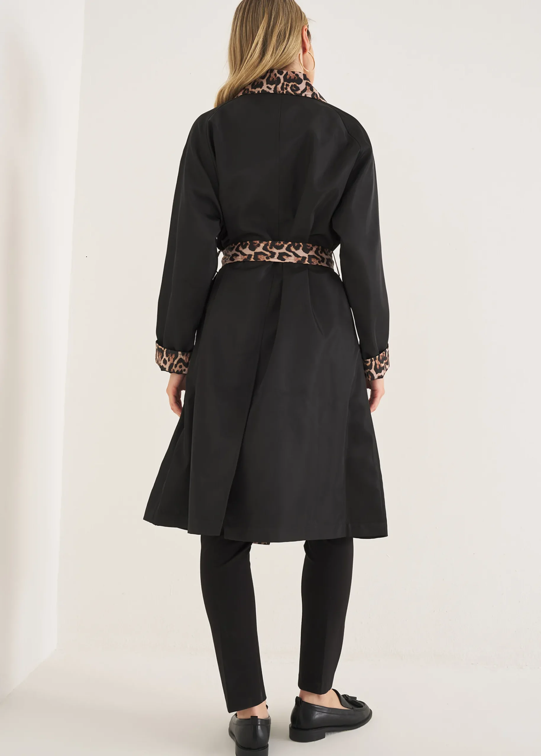Camomilla Milano Giubbini|Trench-Trench Thom con dettagli maculati