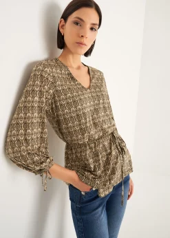 Camomilla Milano T-Shirt-T-shirt Saffie con cinturina in vita