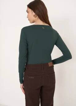 Camomilla Milano T-Shirt-T-shirt Sara con scollo a V