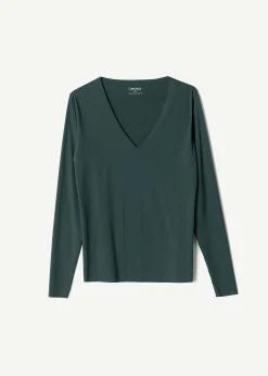 Camomilla Milano T-Shirt-T-shirt Sara con scollo a V