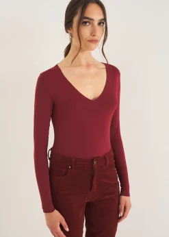 Camomilla Milano T-Shirt-T-shirt Sara con scollo a V