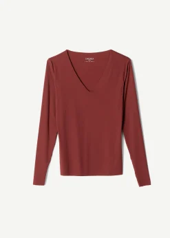 Camomilla Milano T-Shirt-T-shirt Sara con scollo a V