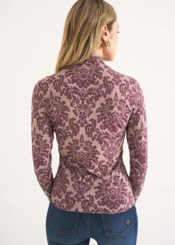 Camomilla Milano T-Shirt-T-shirt Simona collo alto